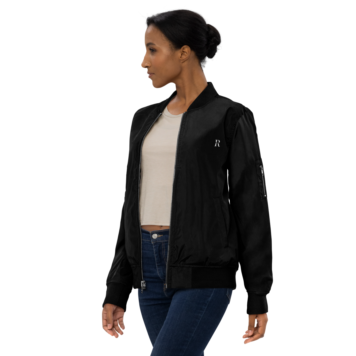 RESTART Premium recycled bomber jacket